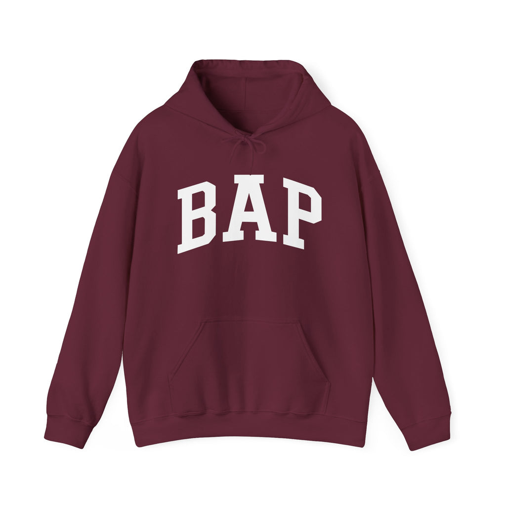 Basic White Hoodie — Classic Unisex Heavy Blend Hooded Sweatshirt