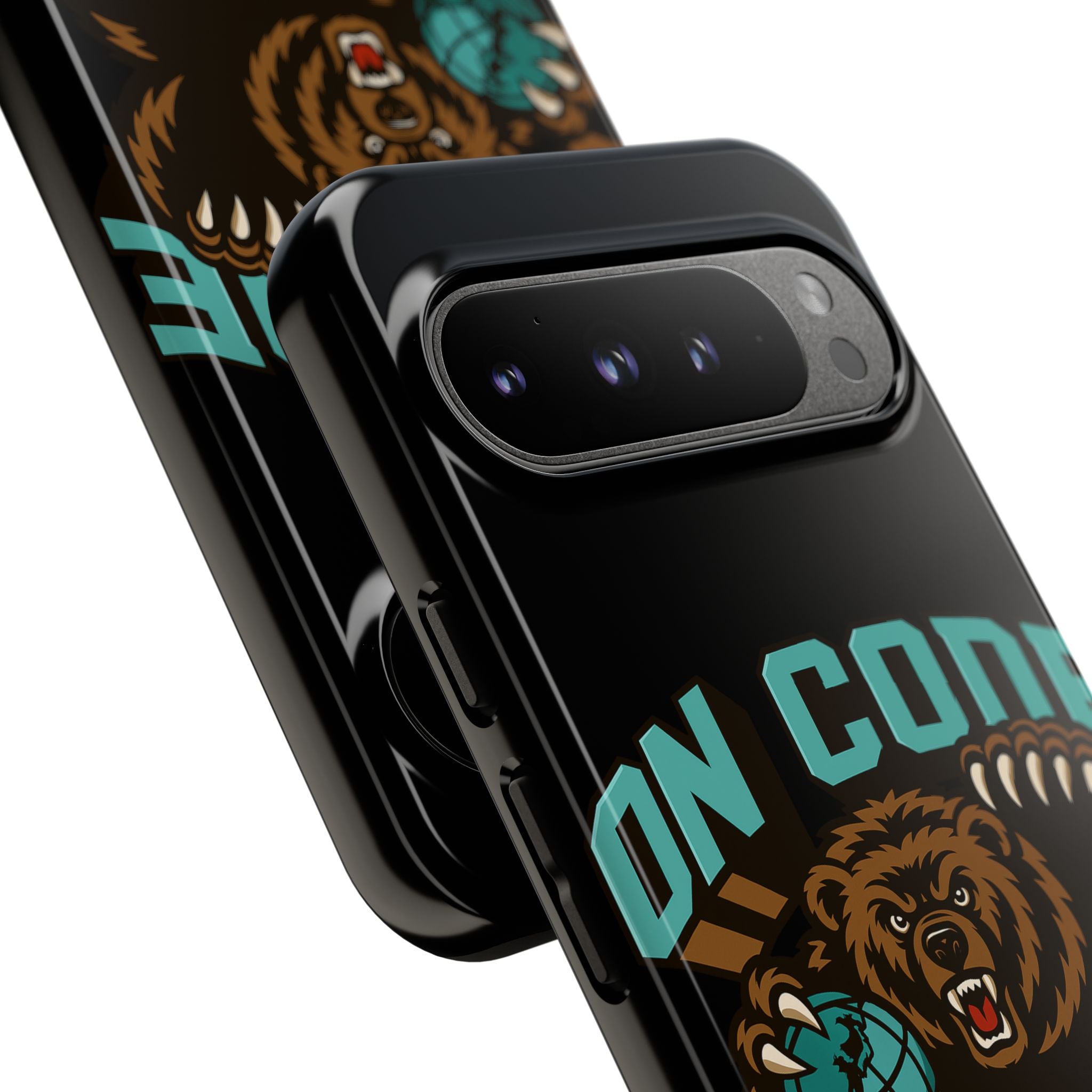Bear Basketball Tough Phone Case — 'On Core' Protective iPhone Cover