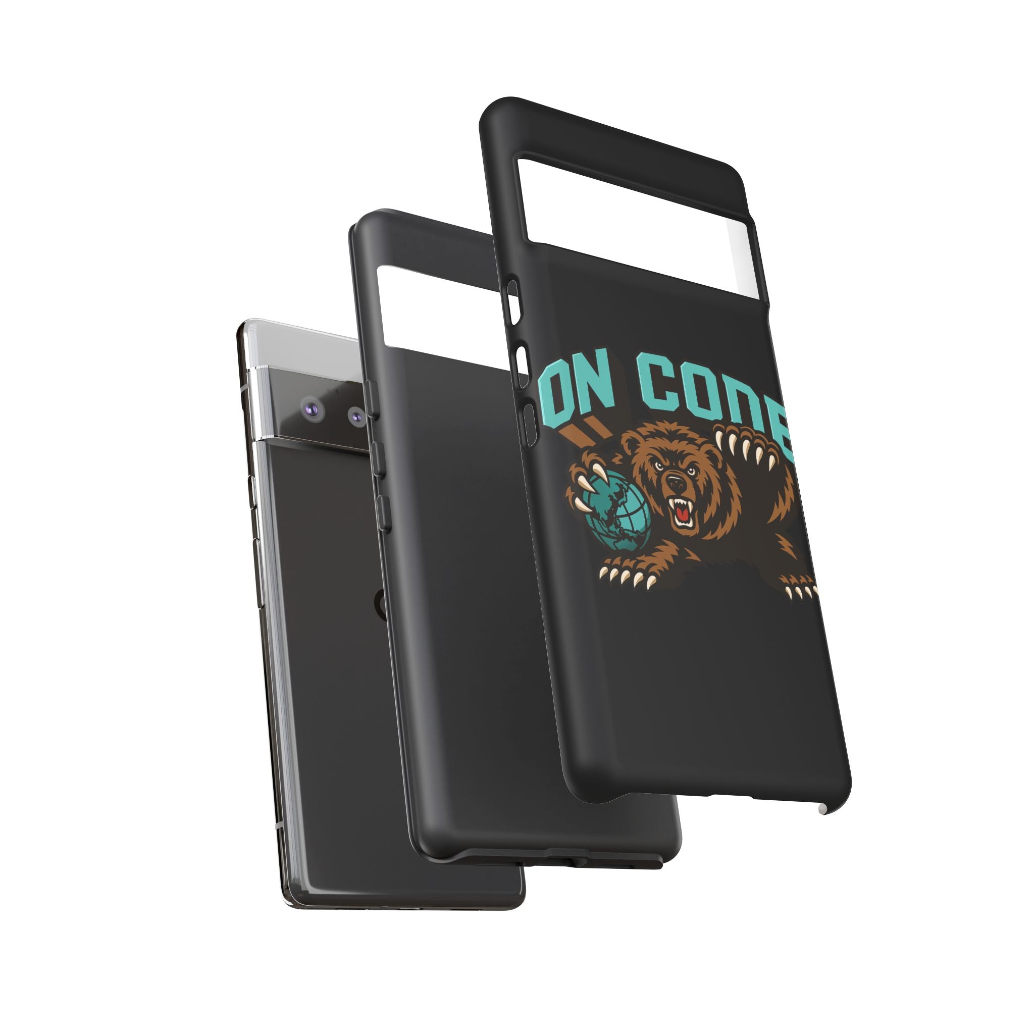 Bear Basketball Tough Phone Case — 'On Core' Protective iPhone Cover
