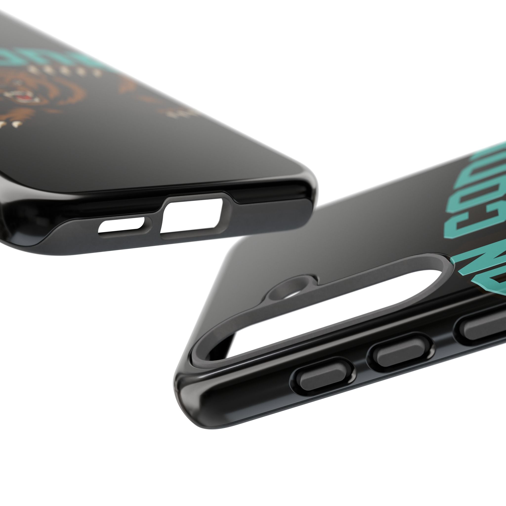 Bear Basketball Tough Phone Case — 'On Core' Protective iPhone Cover