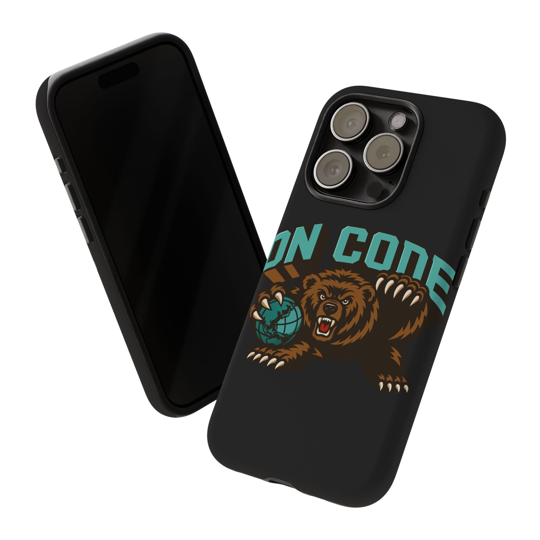 Bear Basketball Tough Phone Case — 'On Core' Protective iPhone Cover