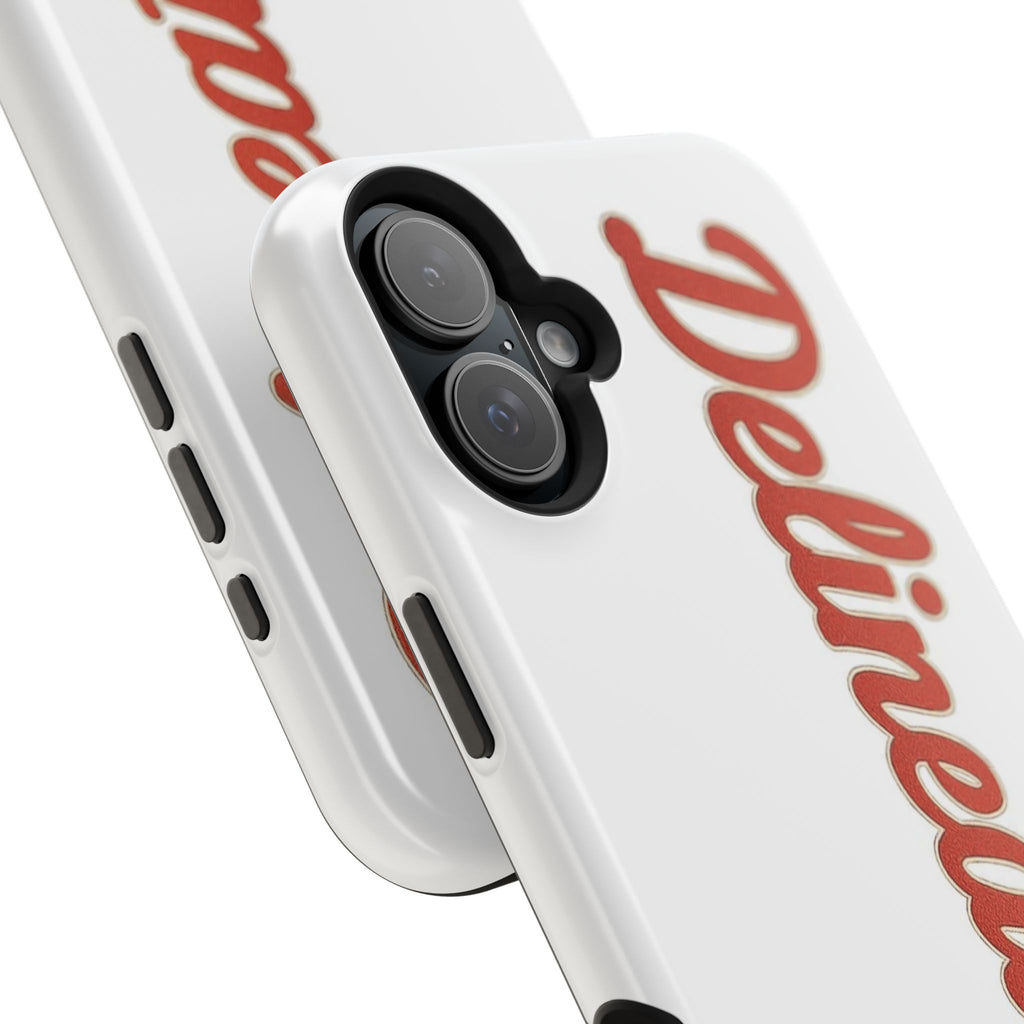 Delineation Script Phone Case — Impact‑Resistant Protective Cover