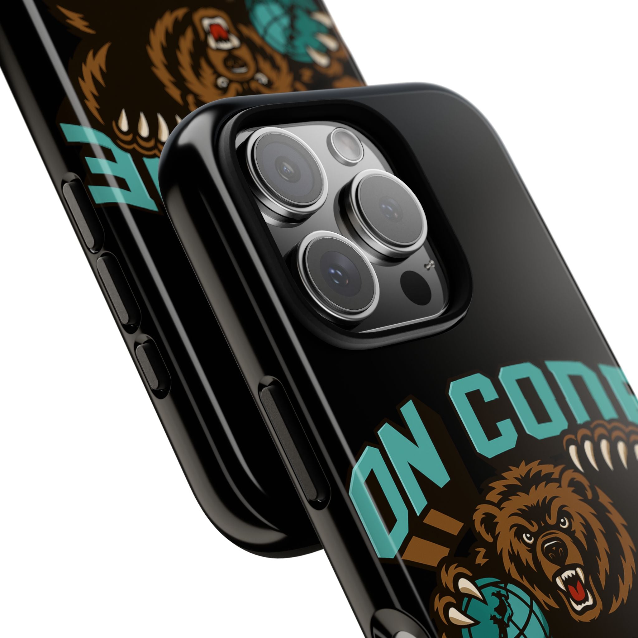 Bear Basketball Tough Phone Case — 'On Core' Protective iPhone Cover