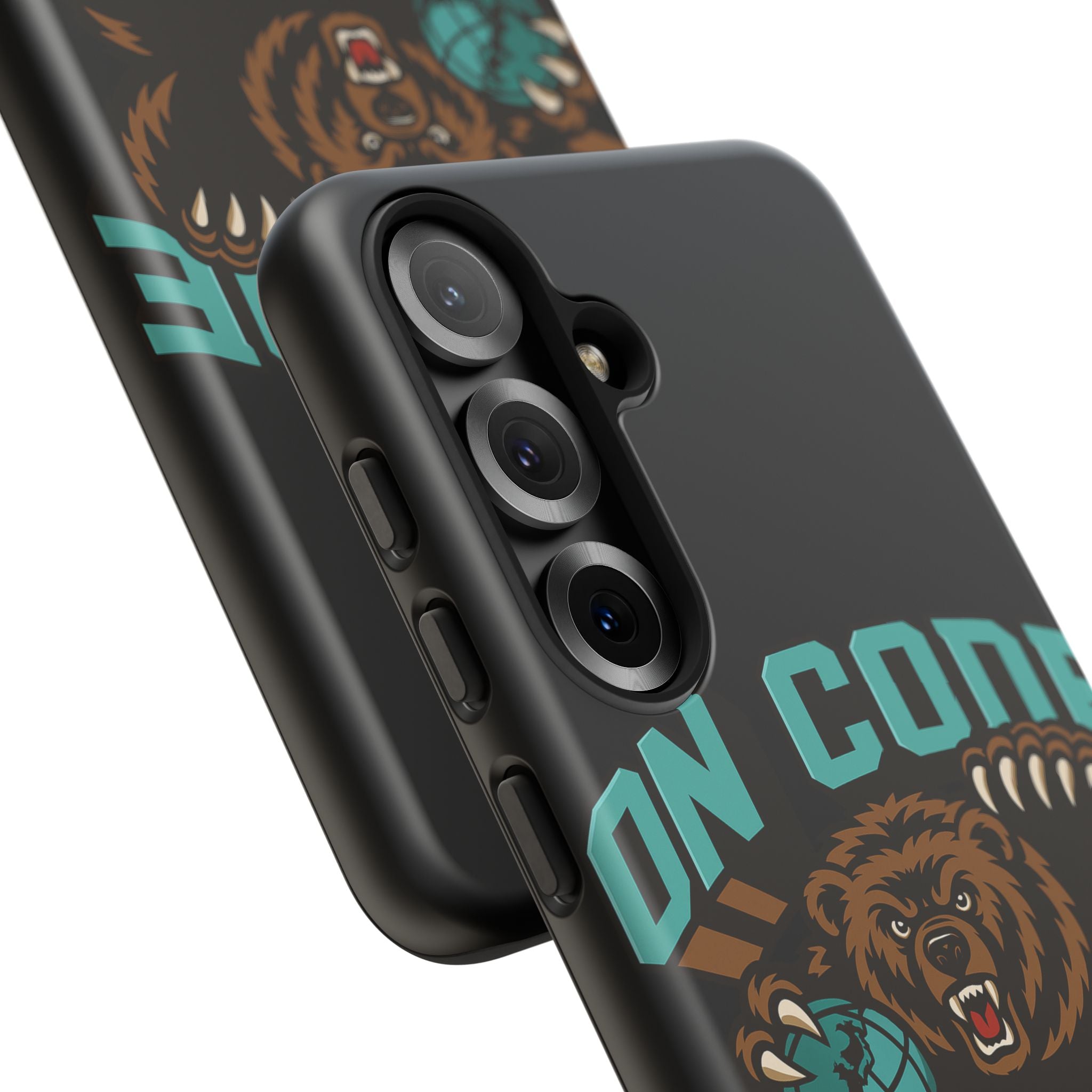 Bear Basketball Tough Phone Case — 'On Core' Protective iPhone Cover