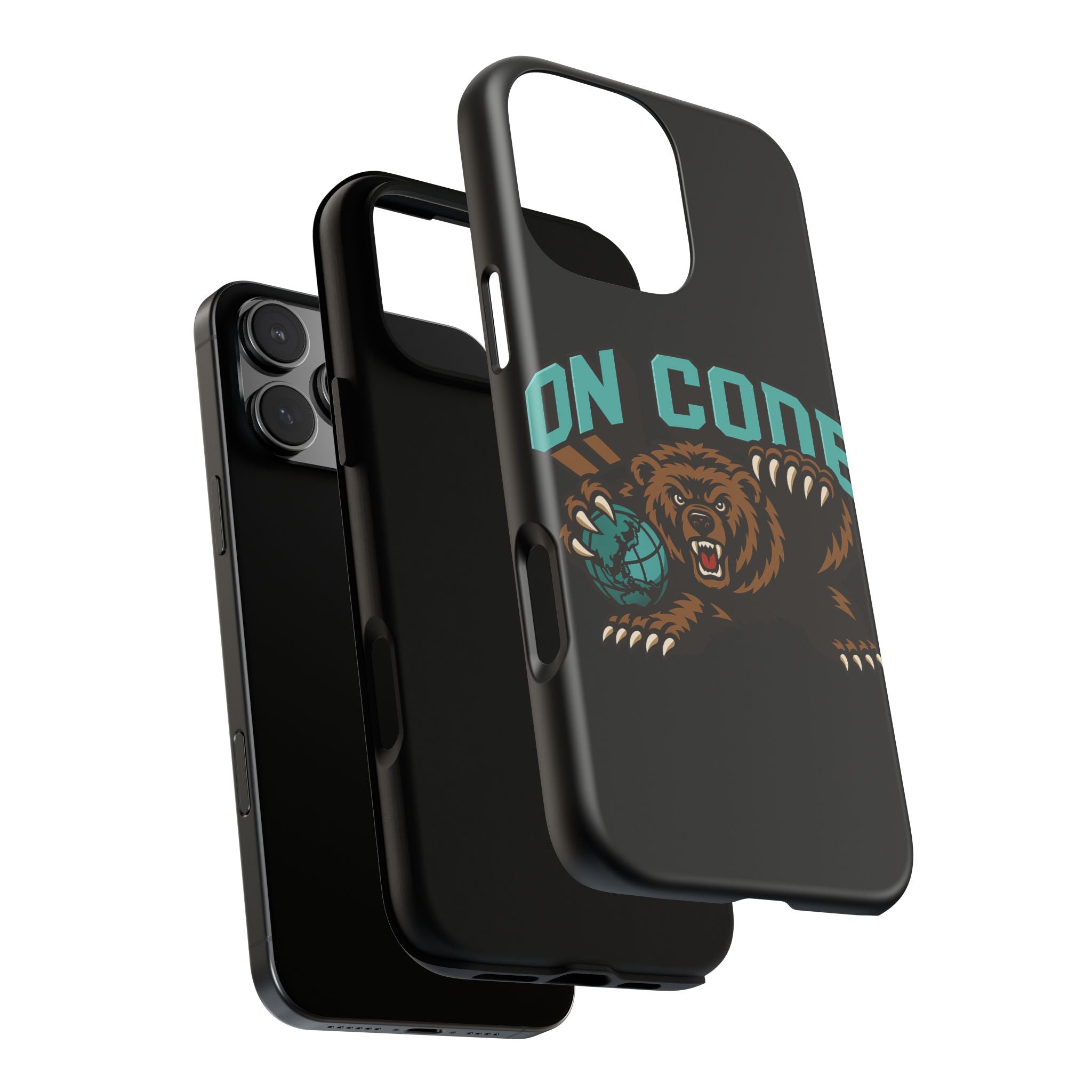 Bear Basketball Tough Phone Case — 'On Core' Protective iPhone Cover