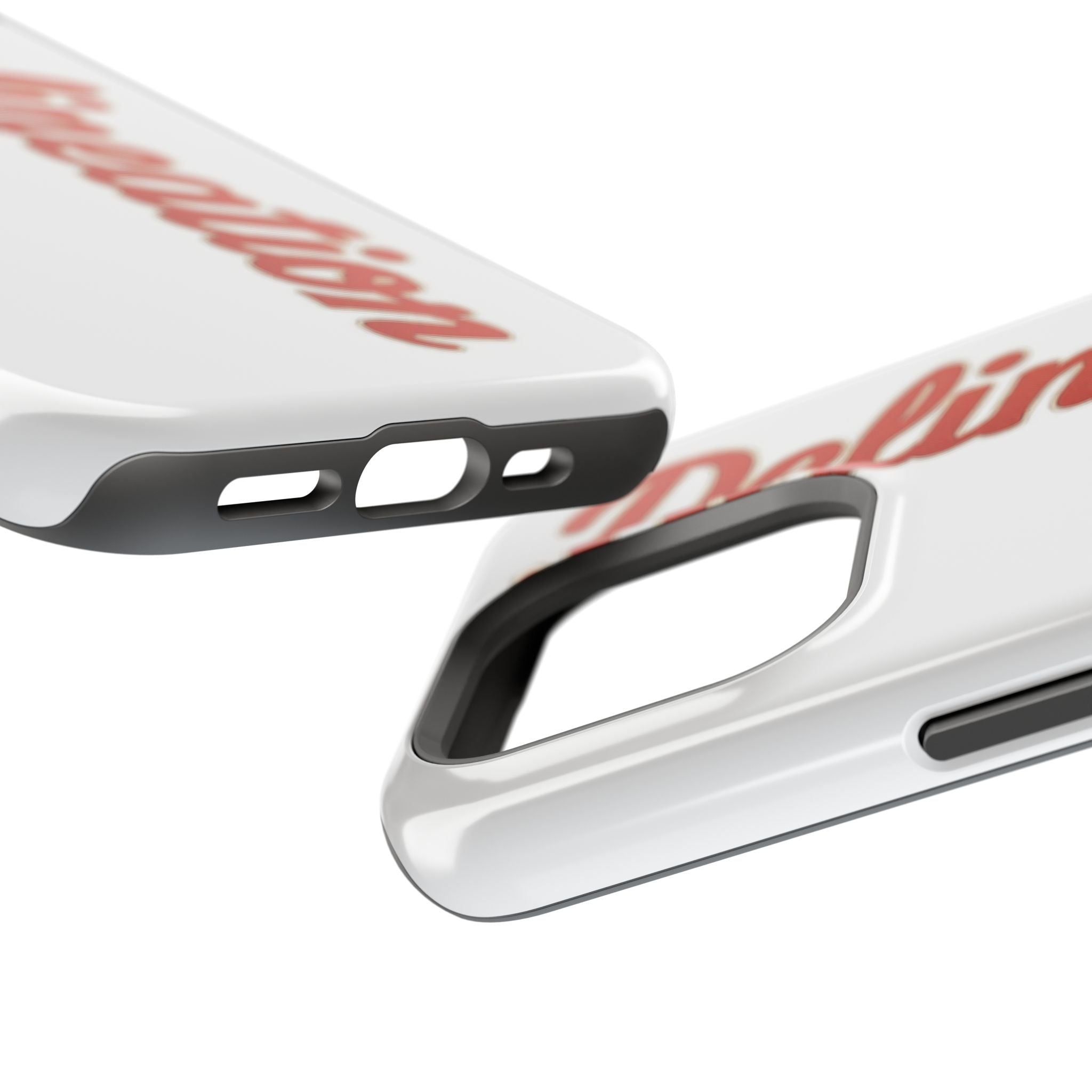 Delineation Script Phone Case — Impact‑Resistant Protective Cover