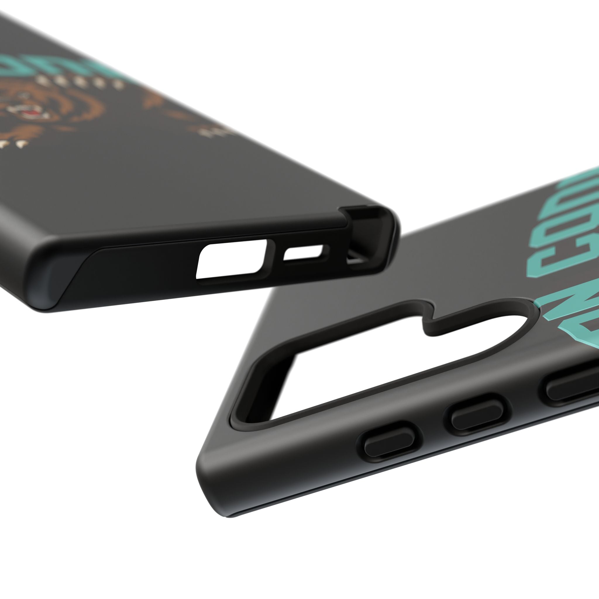 Bear Basketball Tough Phone Case — 'On Core' Protective iPhone Cover