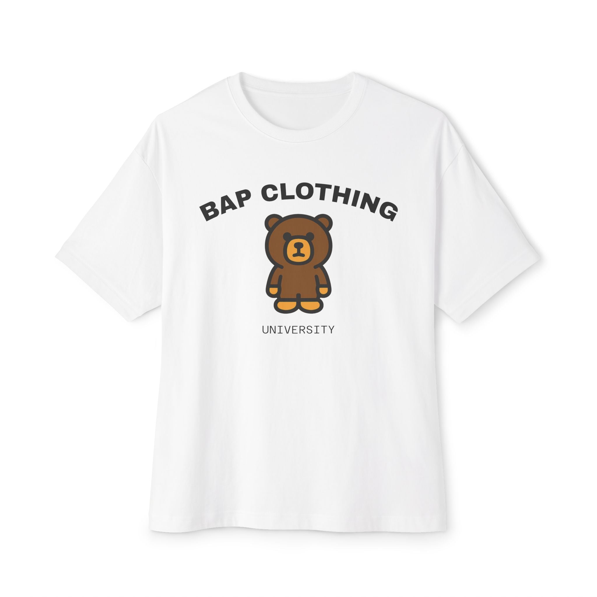 Bap Clothing Bear Tee — Cute Graphic Oversized Boxy T-Shirt