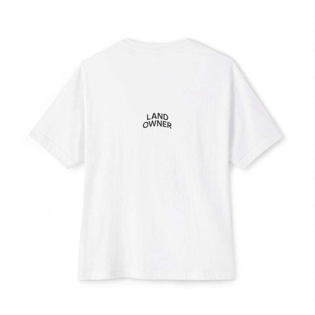 Land Owner Graphic Tee — Vintage Photo Statement T-Shirt