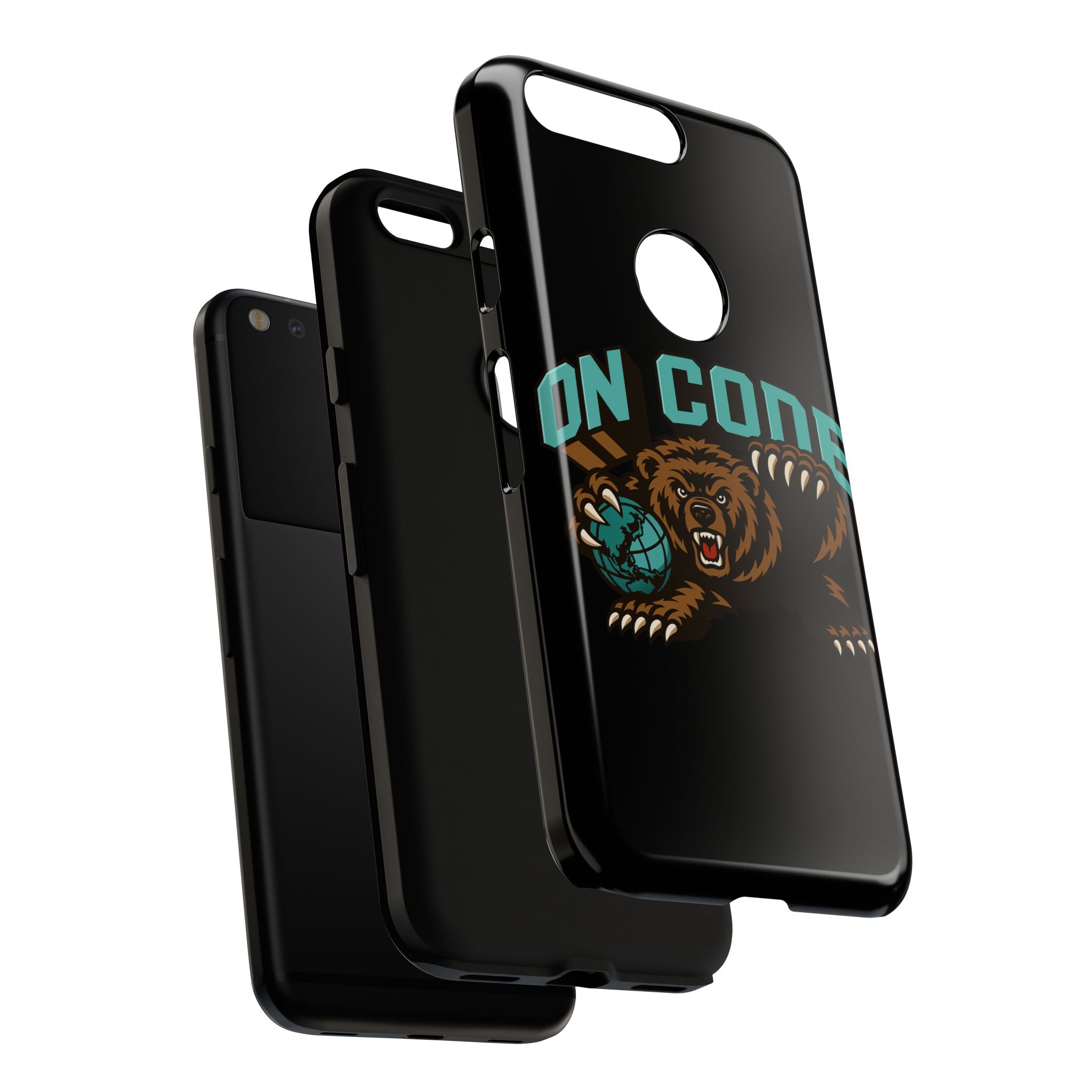 Bear Basketball Tough Phone Case — 'On Core' Protective iPhone Cover