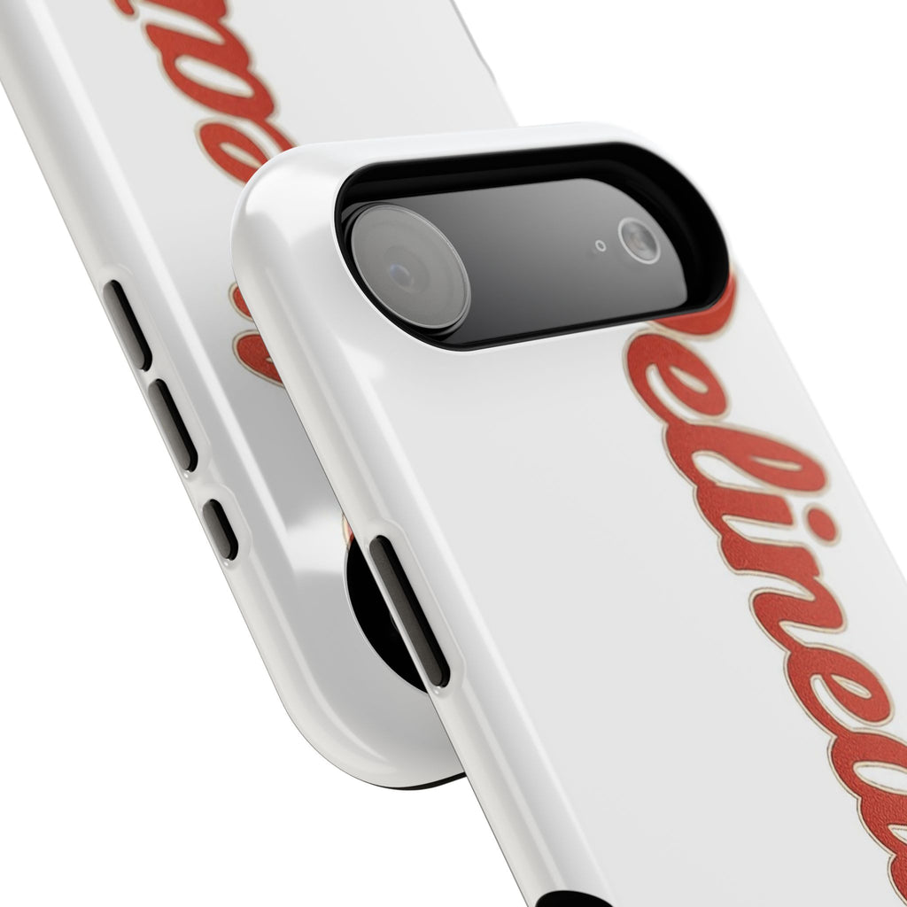 Delineation Script Phone Case — Impact‑Resistant Protective Cover