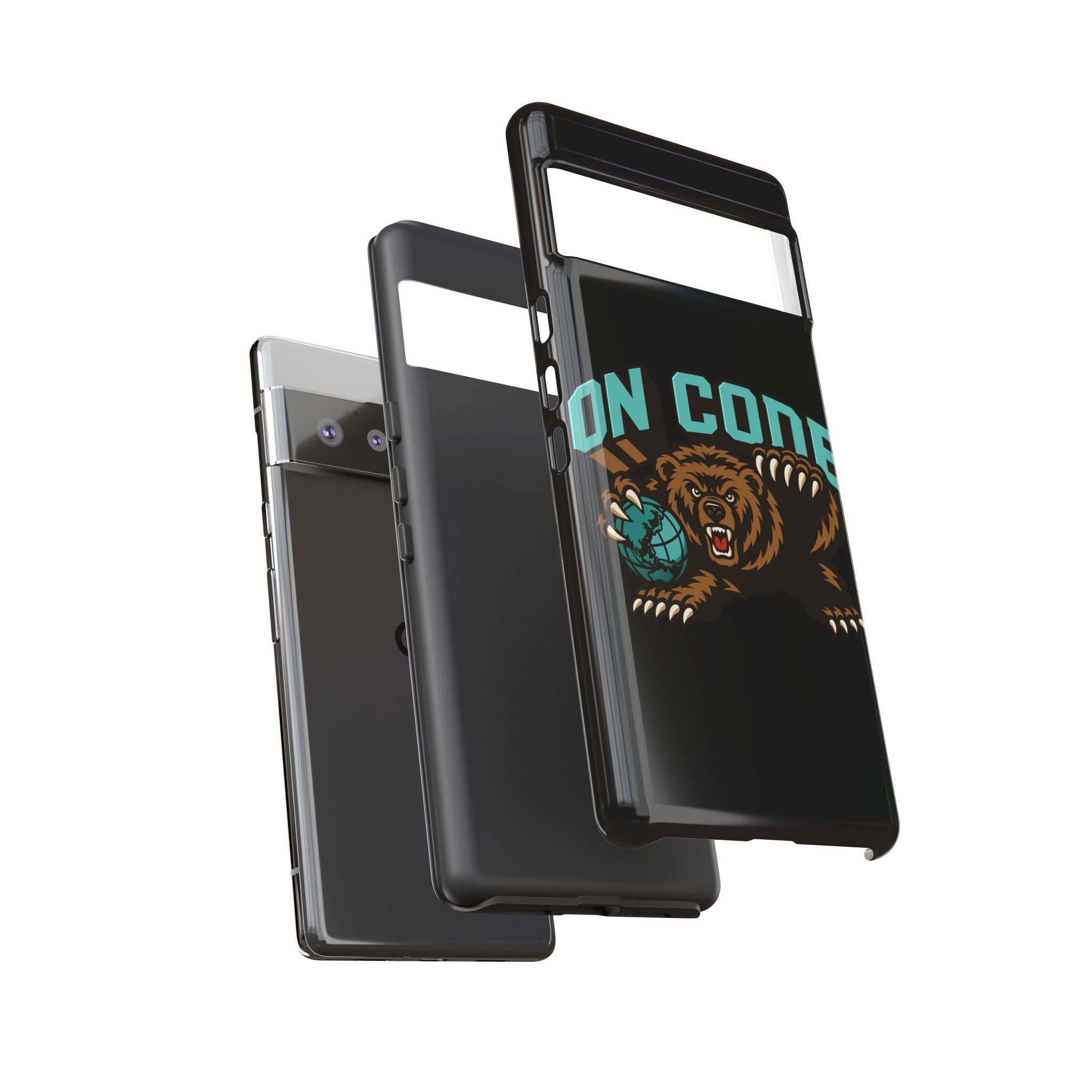 Bear Basketball Tough Phone Case — 'On Core' Protective iPhone Cover