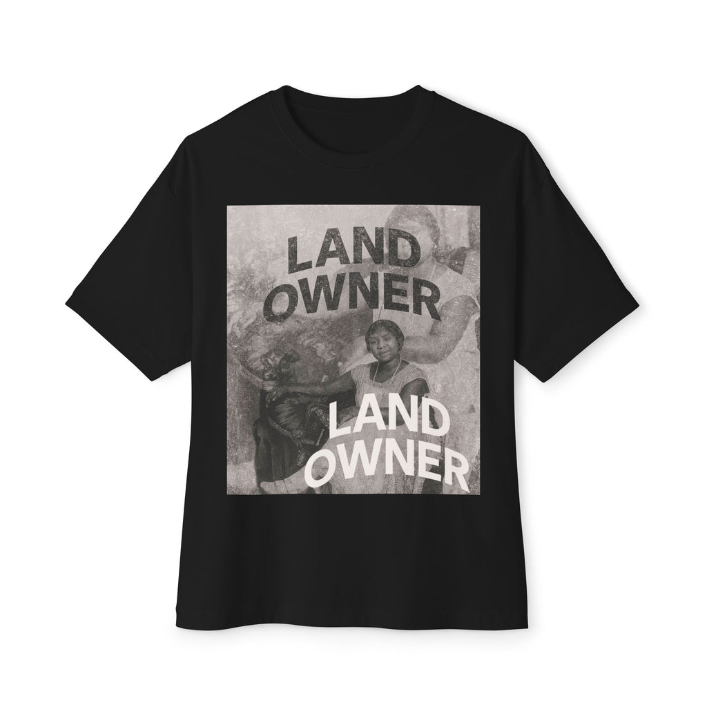 Land Owner Graphic Tee — Vintage Photo Statement T-Shirt