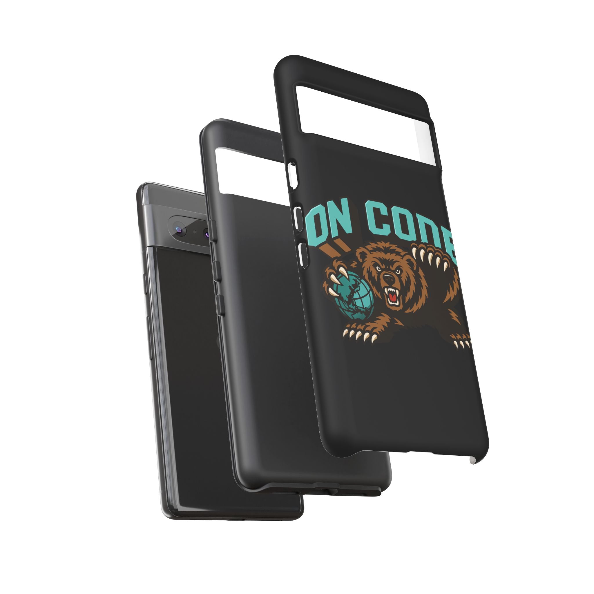 Bear Basketball Tough Phone Case — 'On Core' Protective iPhone Cover