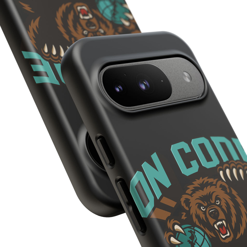 Bear Basketball Tough Phone Case — 'On Core' Protective iPhone Cover
