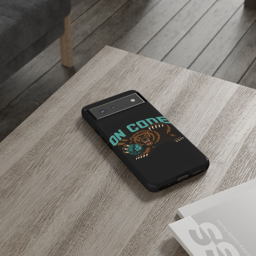 Bear Basketball Tough Phone Case — 'On Core' Protective iPhone Cover