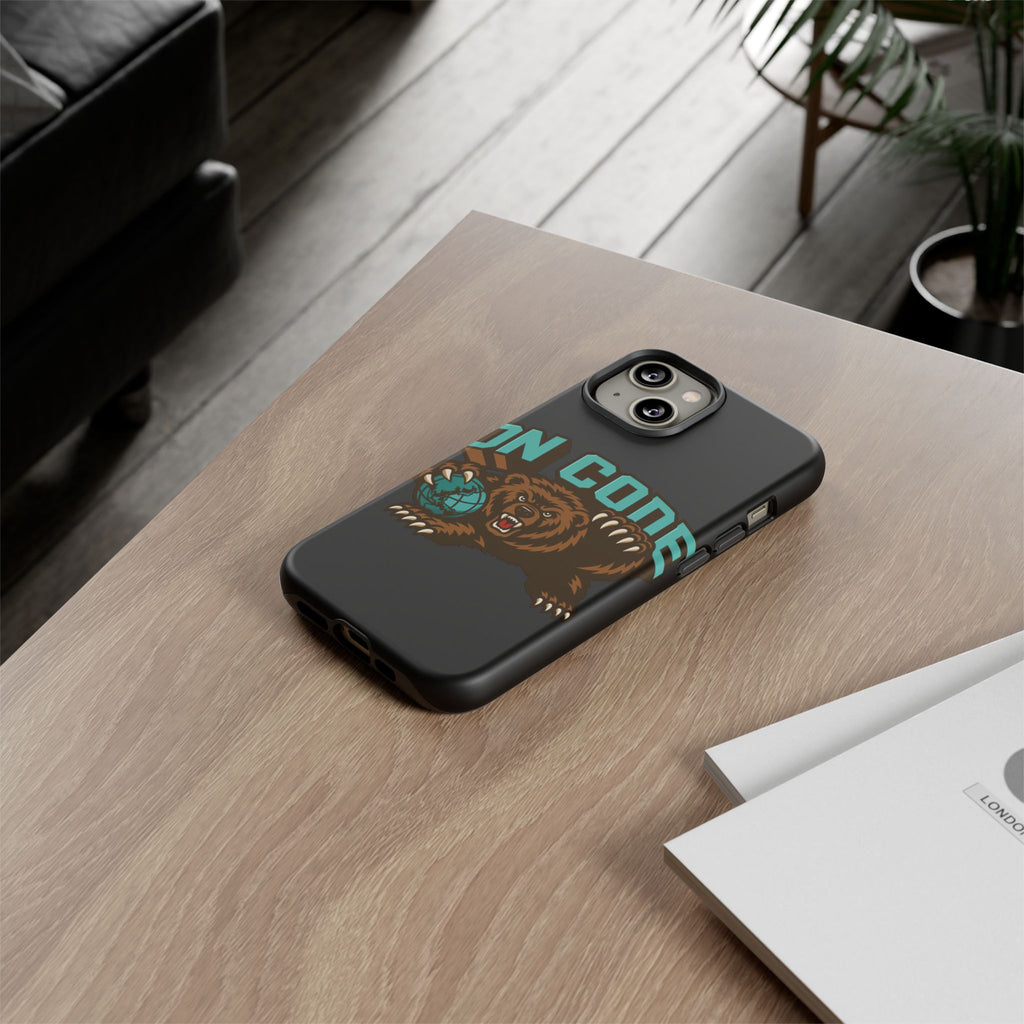 Bear Basketball Tough Phone Case — 'On Core' Protective iPhone Cover