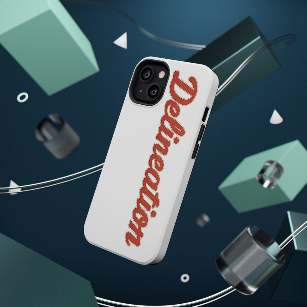 Delineation Script Phone Case — Impact‑Resistant Protective Cover