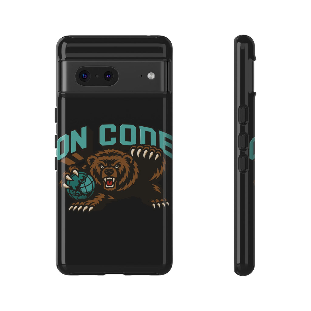 Bear Basketball Tough Phone Case — 'On Core' Protective iPhone Cover