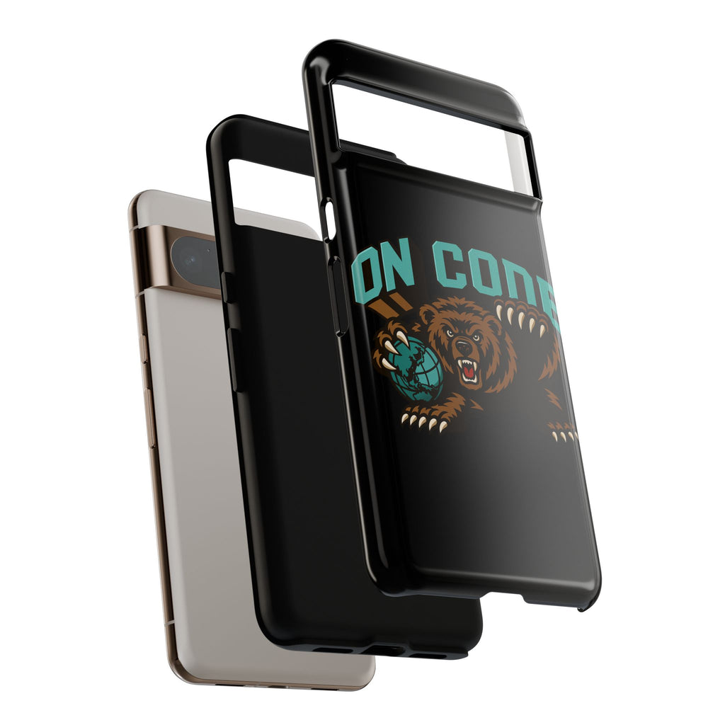 Bear Basketball Tough Phone Case — 'On Core' Protective iPhone Cover