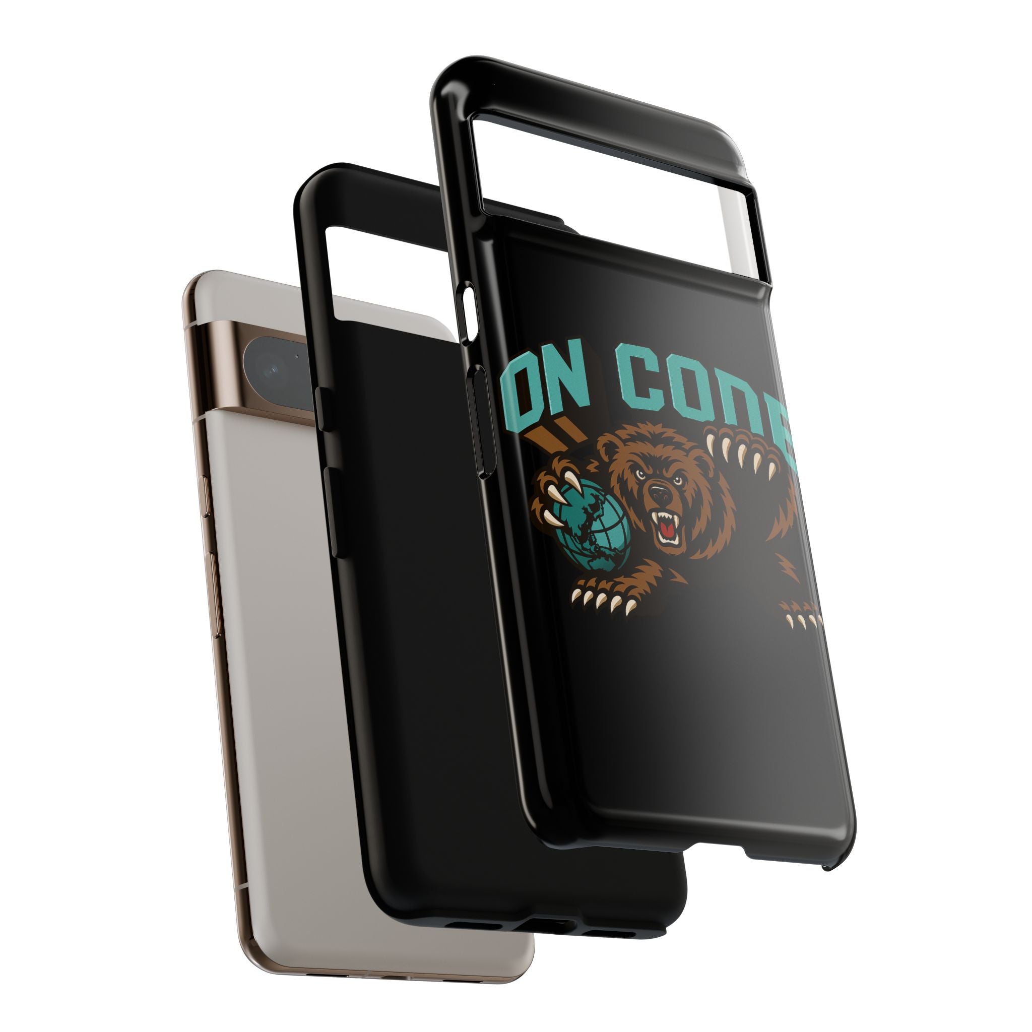 Bear Basketball Tough Phone Case — 'On Core' Protective iPhone Cover