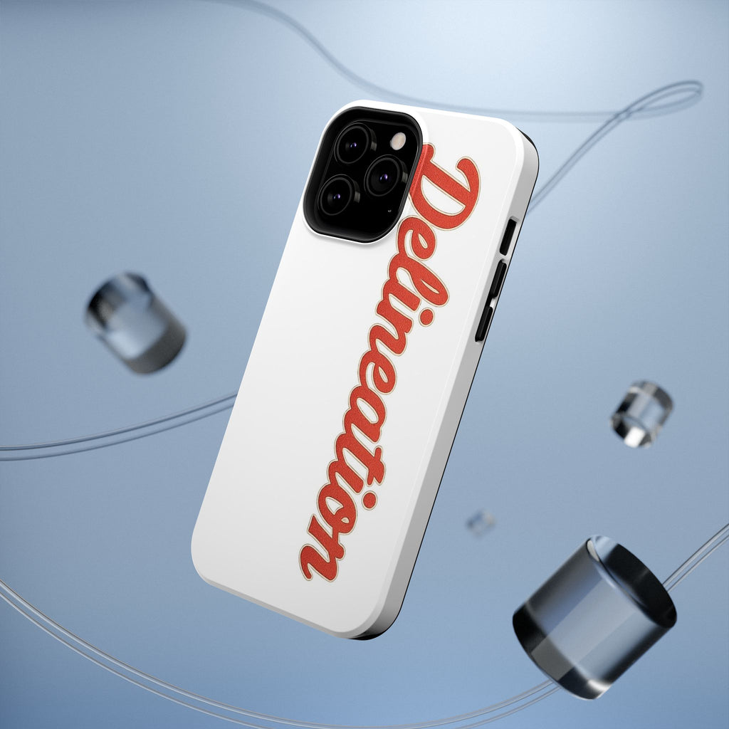 Delineation Script Phone Case — Impact‑Resistant Protective Cover