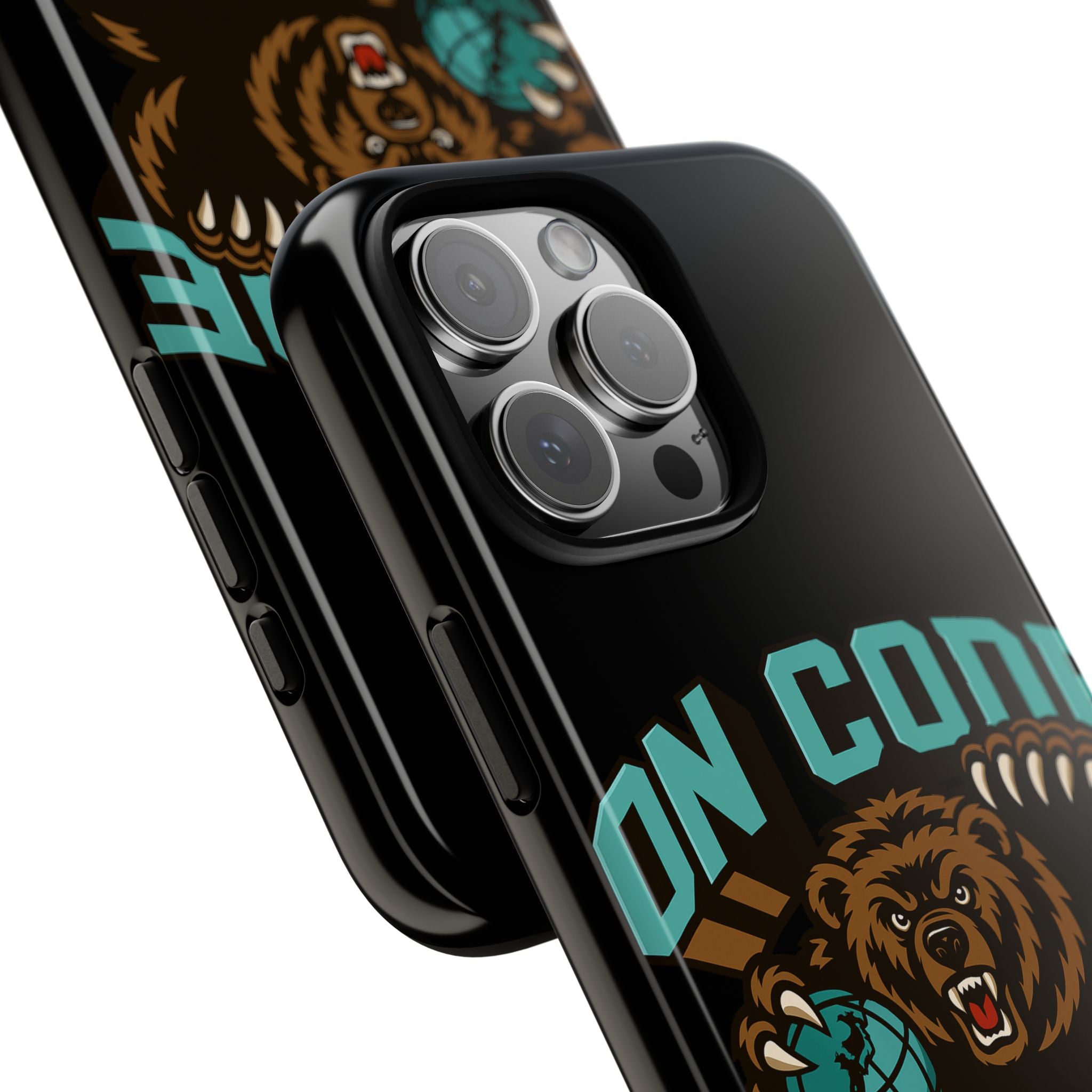 Bear Basketball Tough Phone Case — 'On Core' Protective iPhone Cover