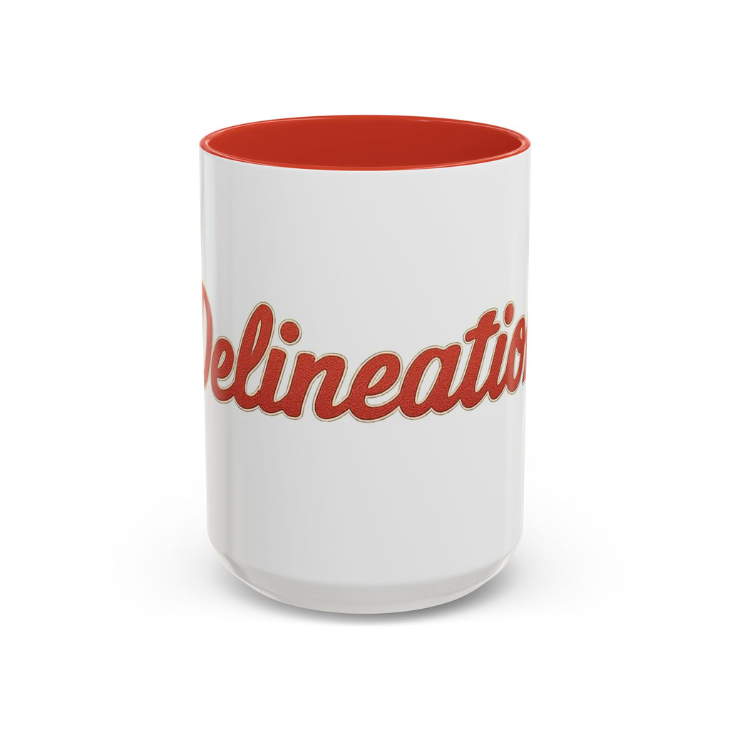 Accent Coffee Mug — 'Imagination' Retro Script Ceramic Coffee Mug (11/15 oz)