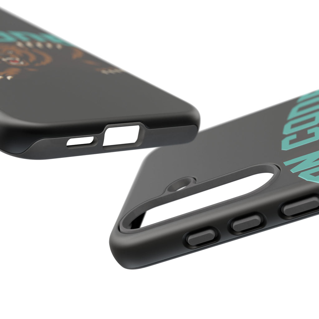 Bear Basketball Tough Phone Case — 'On Core' Protective iPhone Cover