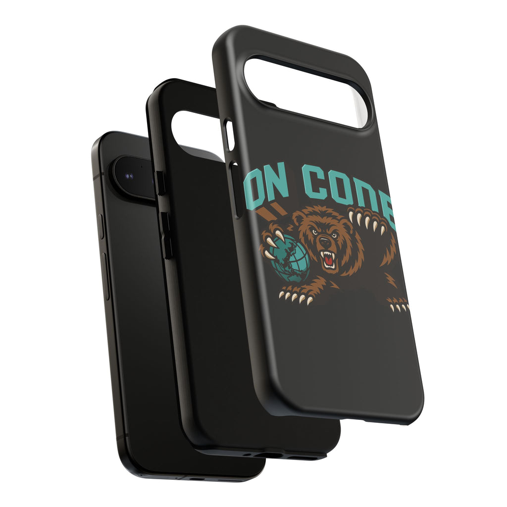 Bear Basketball Tough Phone Case — 'On Core' Protective iPhone Cover
