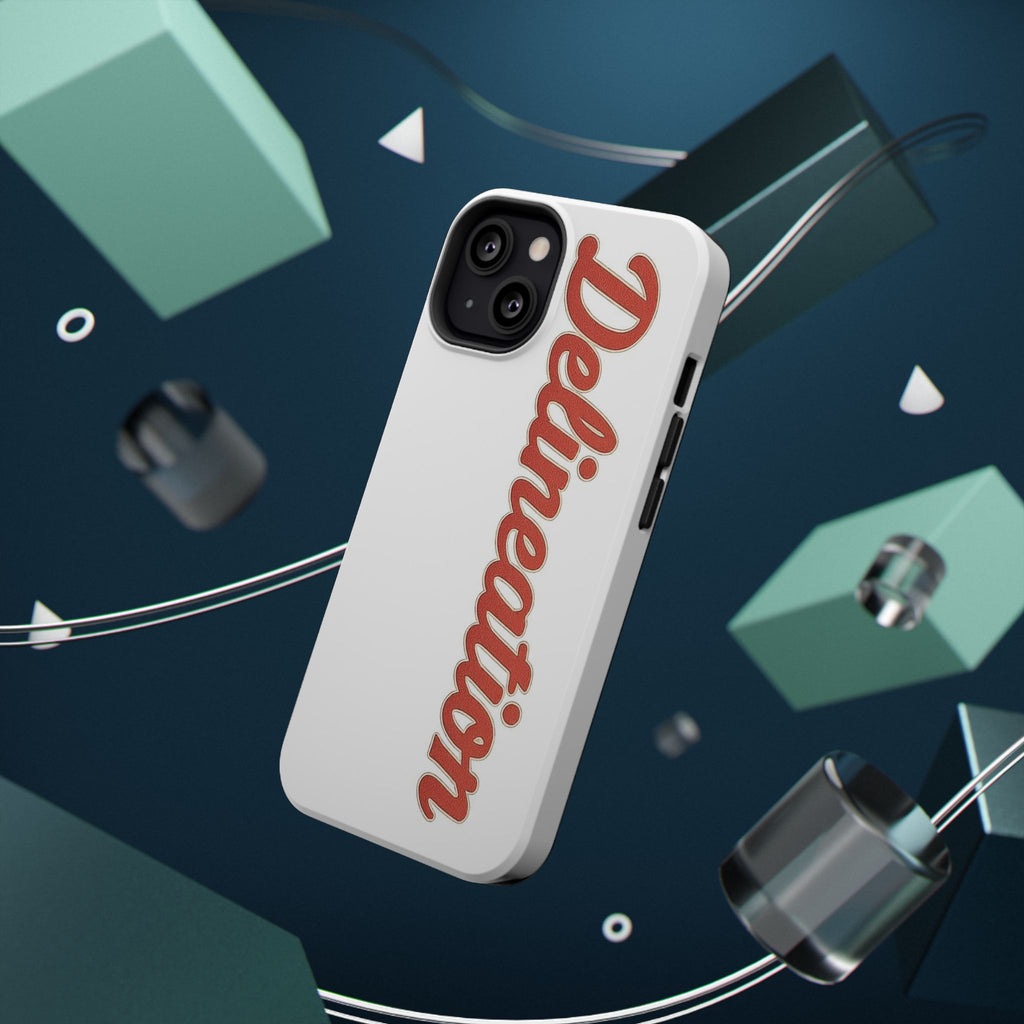 Delineation Script Phone Case — Impact‑Resistant Protective Cover