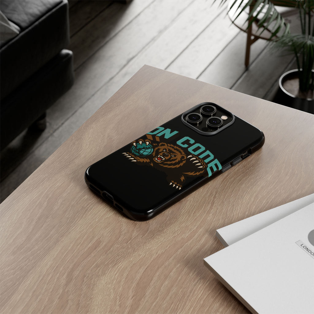 Bear Basketball Tough Phone Case — 'On Core' Protective iPhone Cover