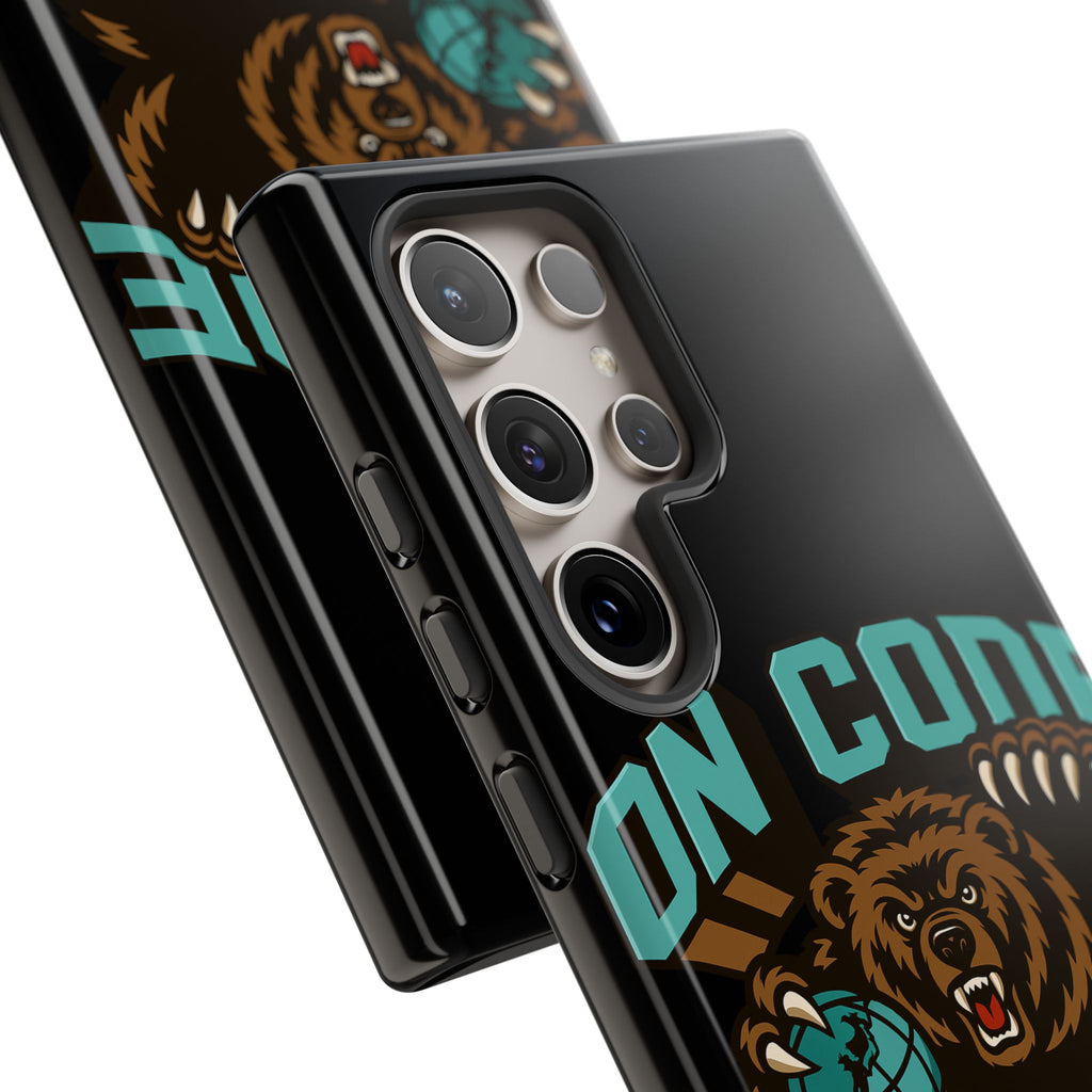 Bear Basketball Tough Phone Case — 'On Core' Protective iPhone Cover