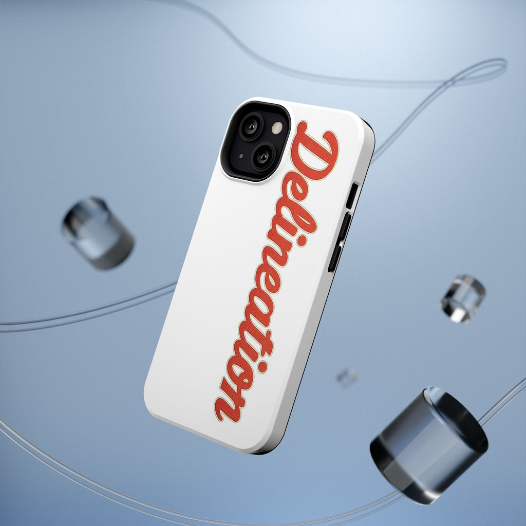Delineation Script Phone Case — Impact‑Resistant Protective Cover