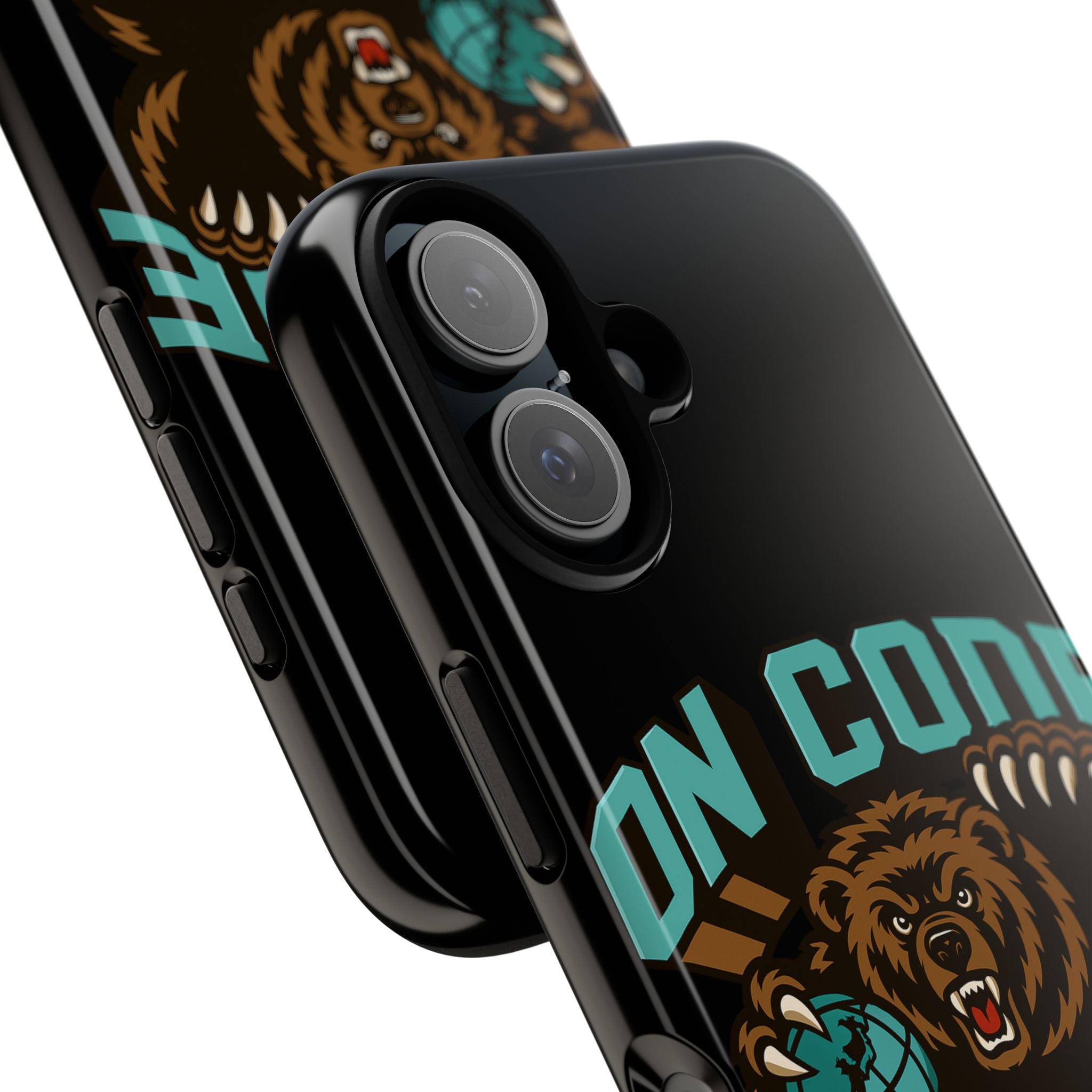 Bear Basketball Tough Phone Case — 'On Core' Protective iPhone Cover