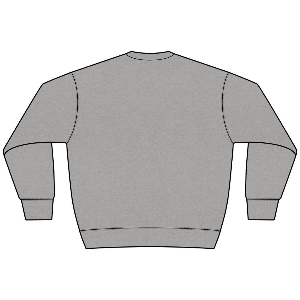 BAP Arch Logo Sweatshirt – Collegiate Black Heavyweight Crewneck