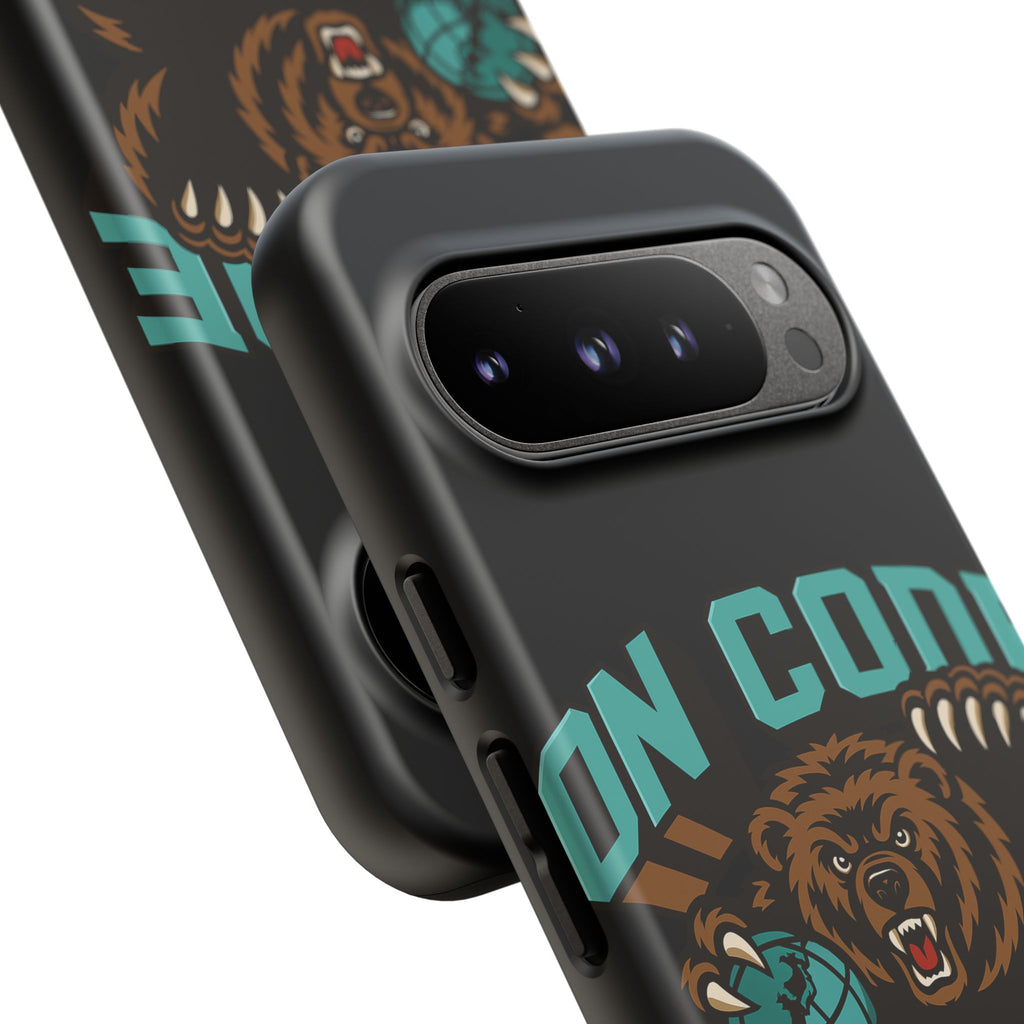 Bear Basketball Tough Phone Case — 'On Core' Protective iPhone Cover