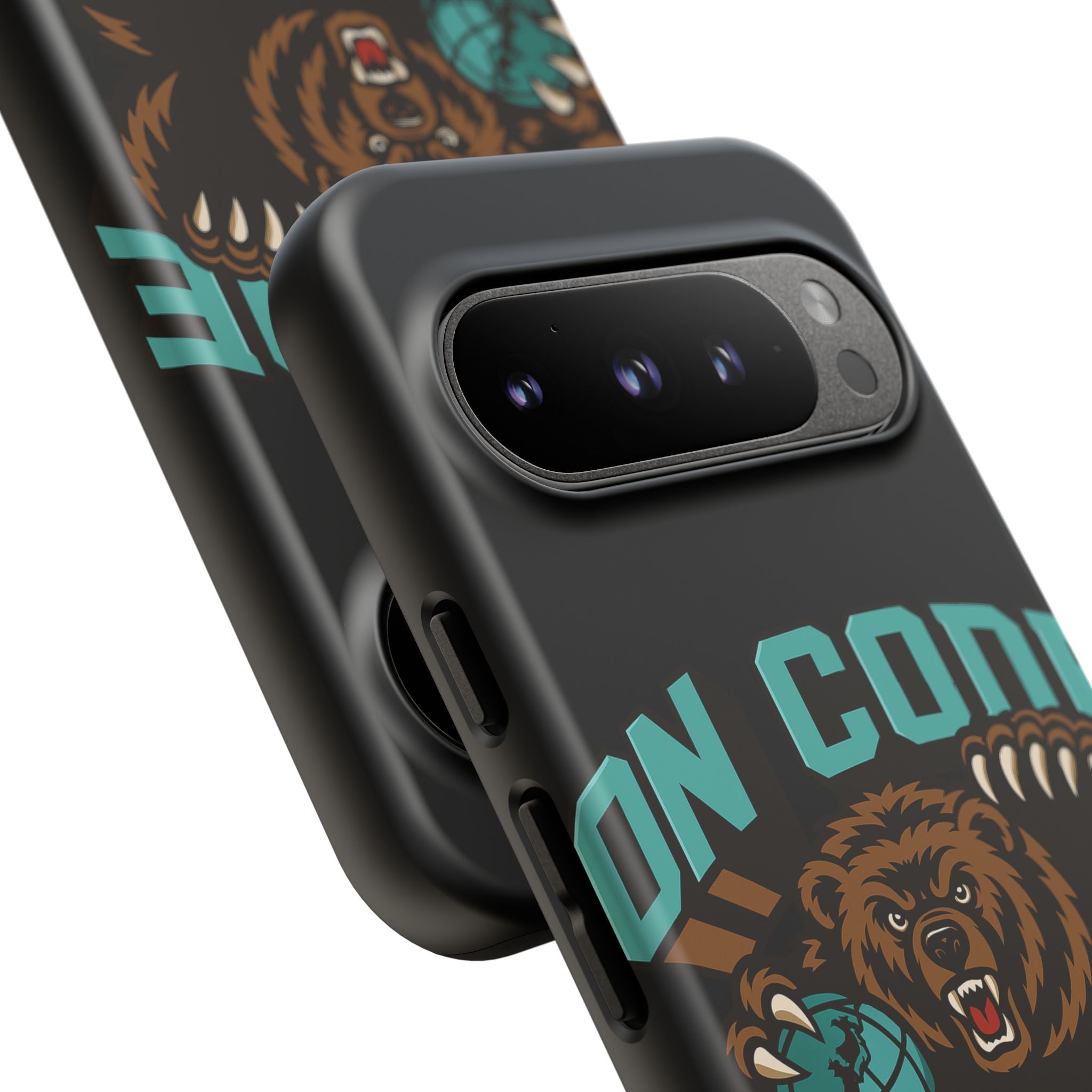 Bear Basketball Tough Phone Case — 'On Core' Protective iPhone Cover