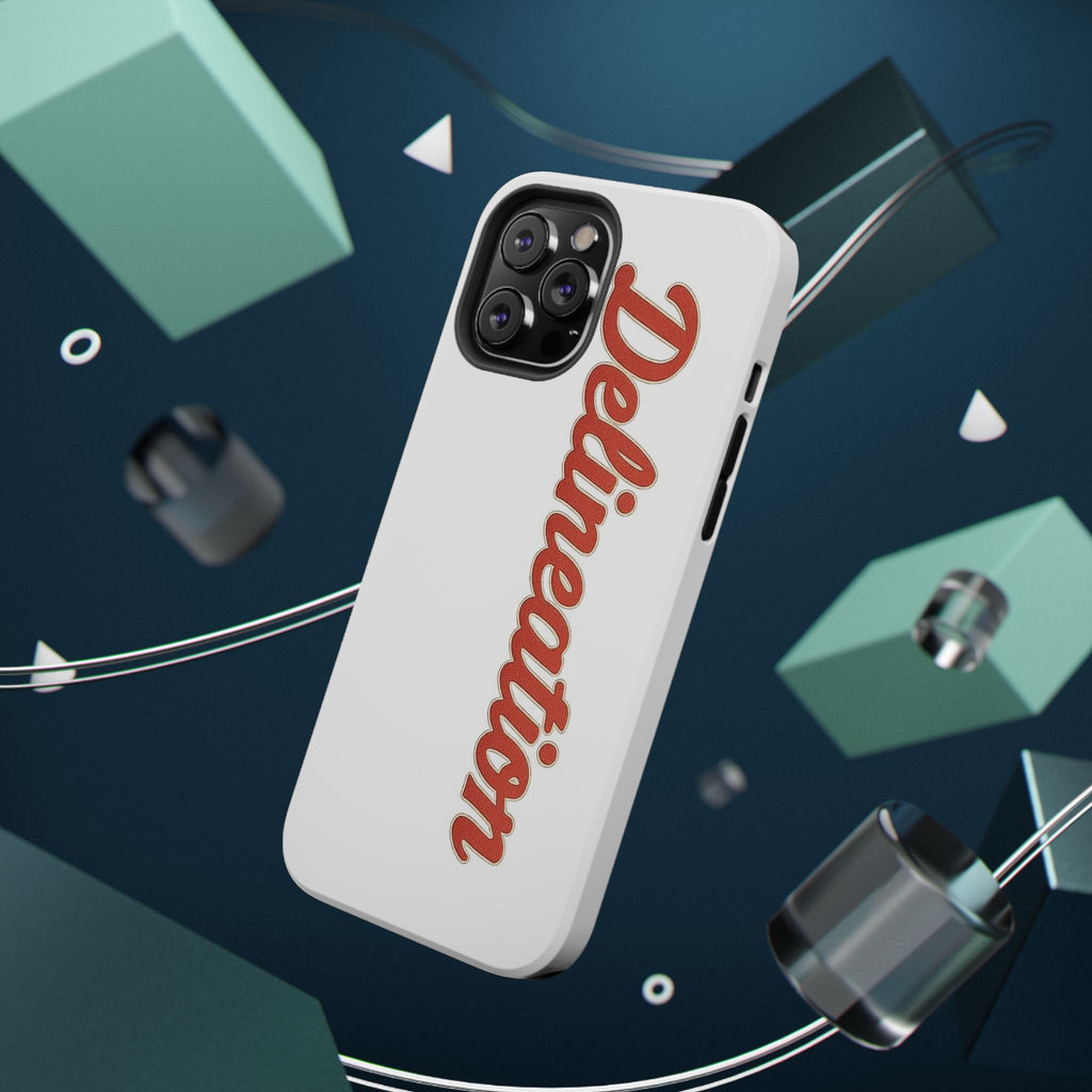 Delineation Script Phone Case — Impact‑Resistant Protective Cover
