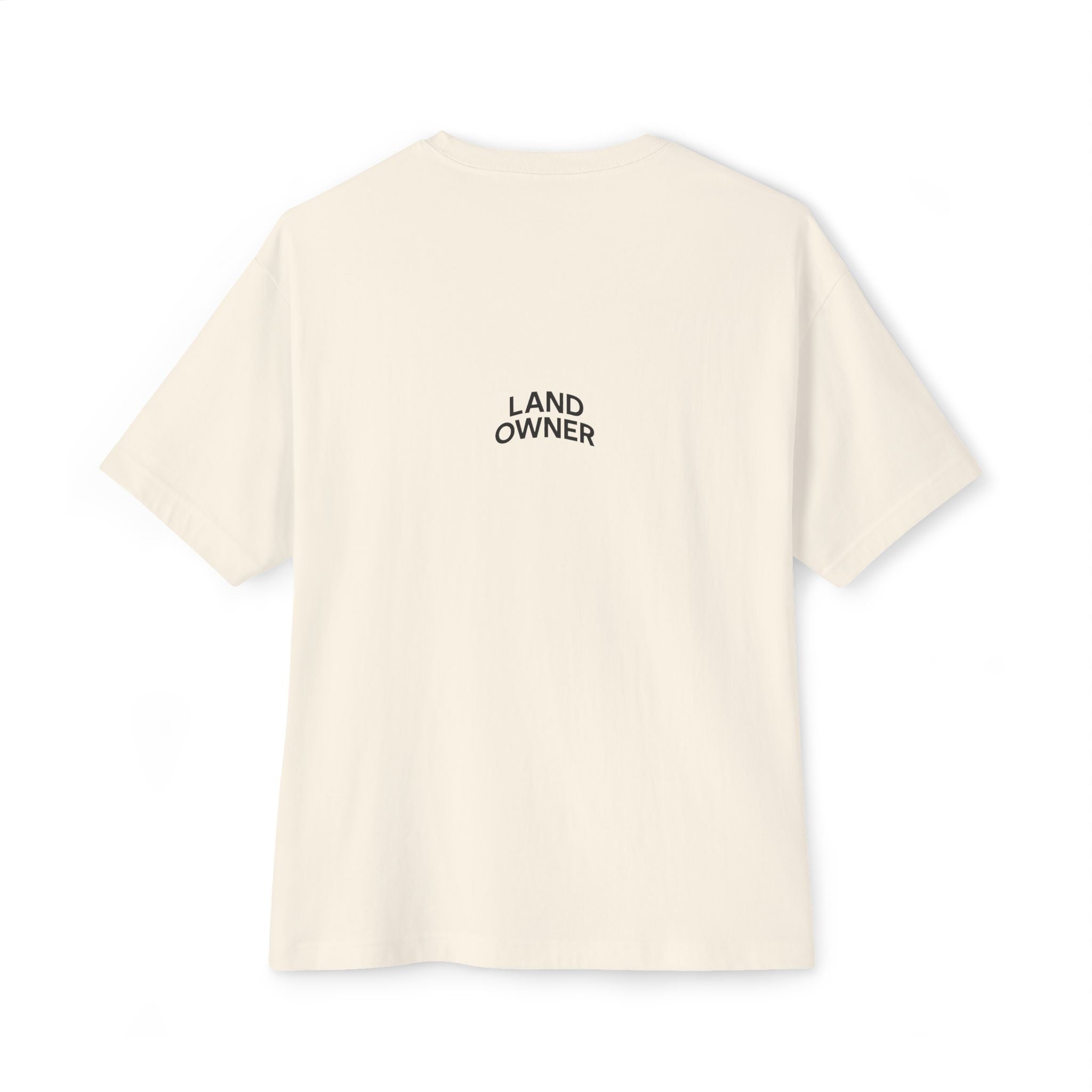Land Owner Graphic Tee — Vintage Photo Statement T-Shirt
