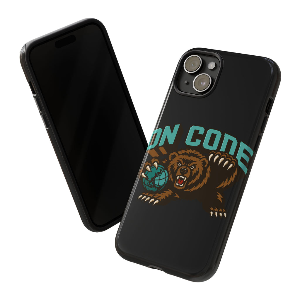 Bear Basketball Tough Phone Case — 'On Core' Protective iPhone Cover