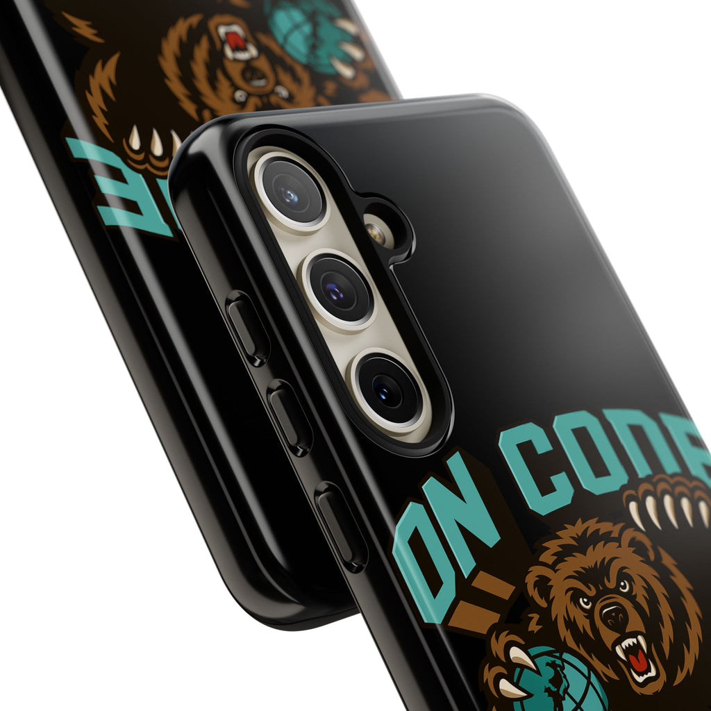 Bear Basketball Tough Phone Case — 'On Core' Protective iPhone Cover