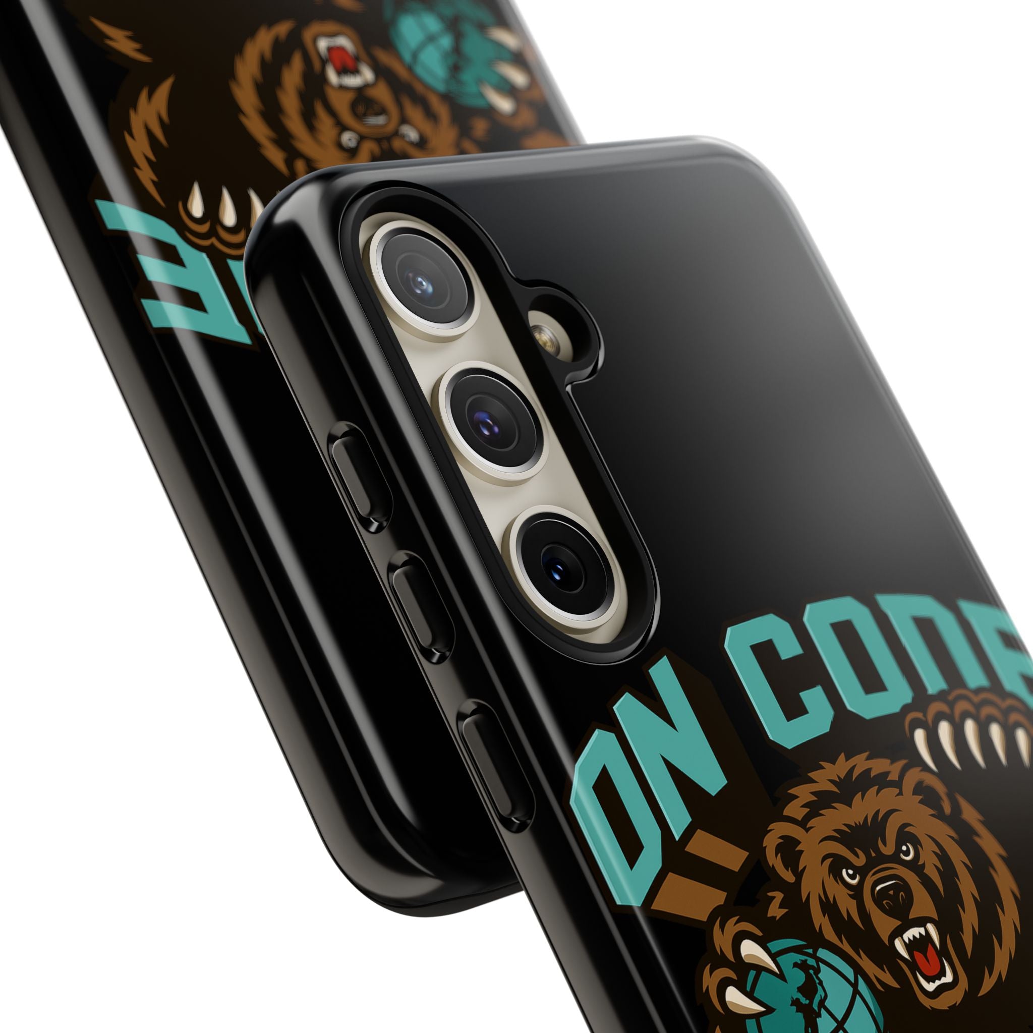 Bear Basketball Tough Phone Case — 'On Core' Protective iPhone Cover