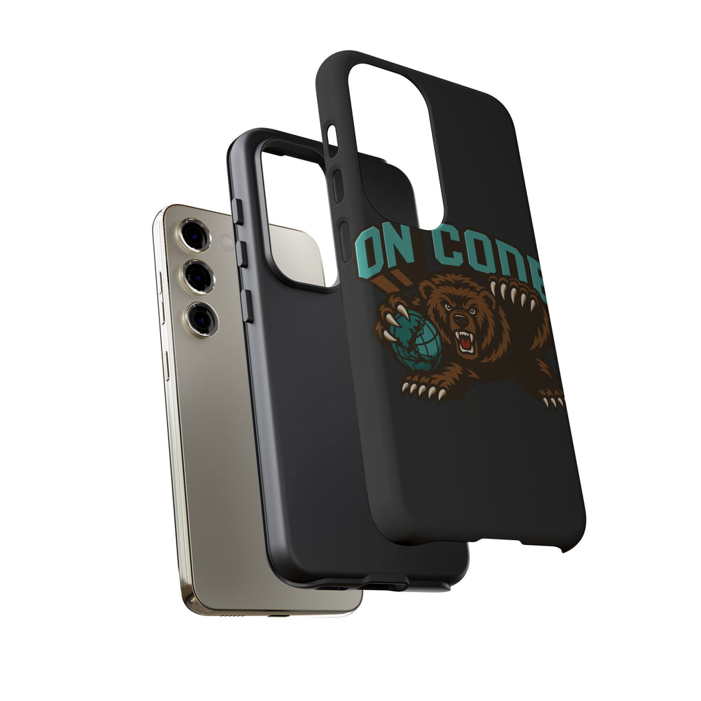 Bear Basketball Tough Phone Case — 'On Core' Protective iPhone Cover