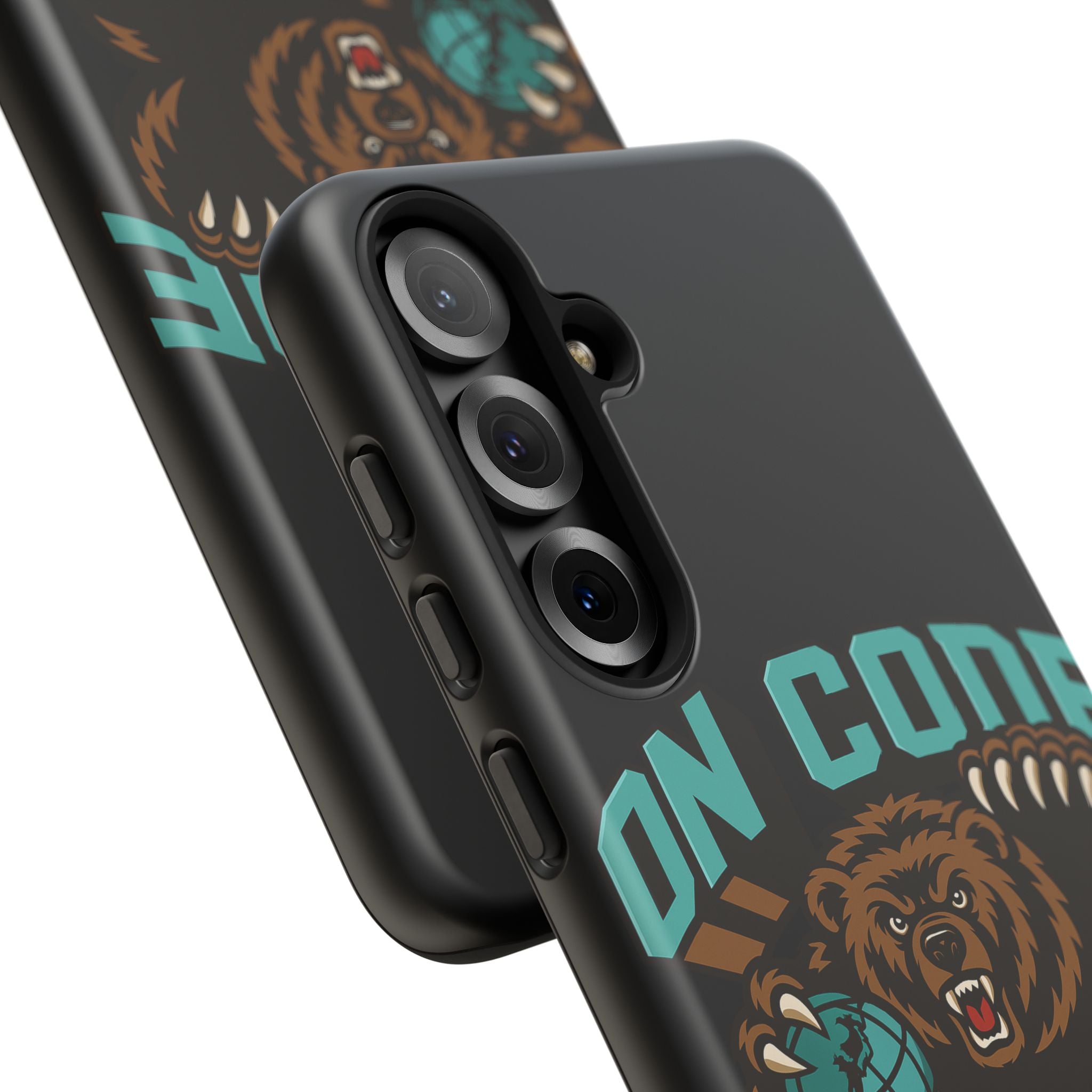 Bear Basketball Tough Phone Case — 'On Core' Protective iPhone Cover