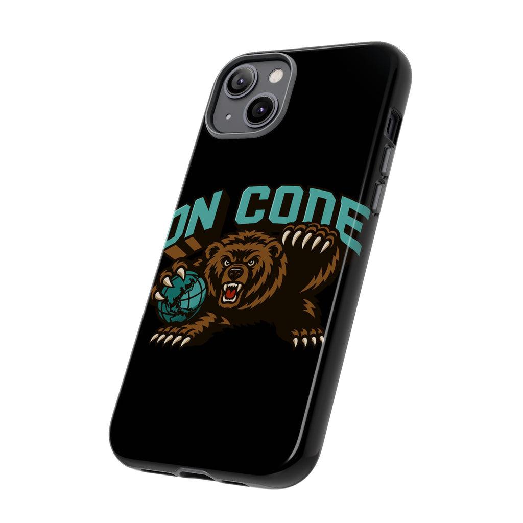 Bear Basketball Tough Phone Case — 'On Core' Protective iPhone Cover
