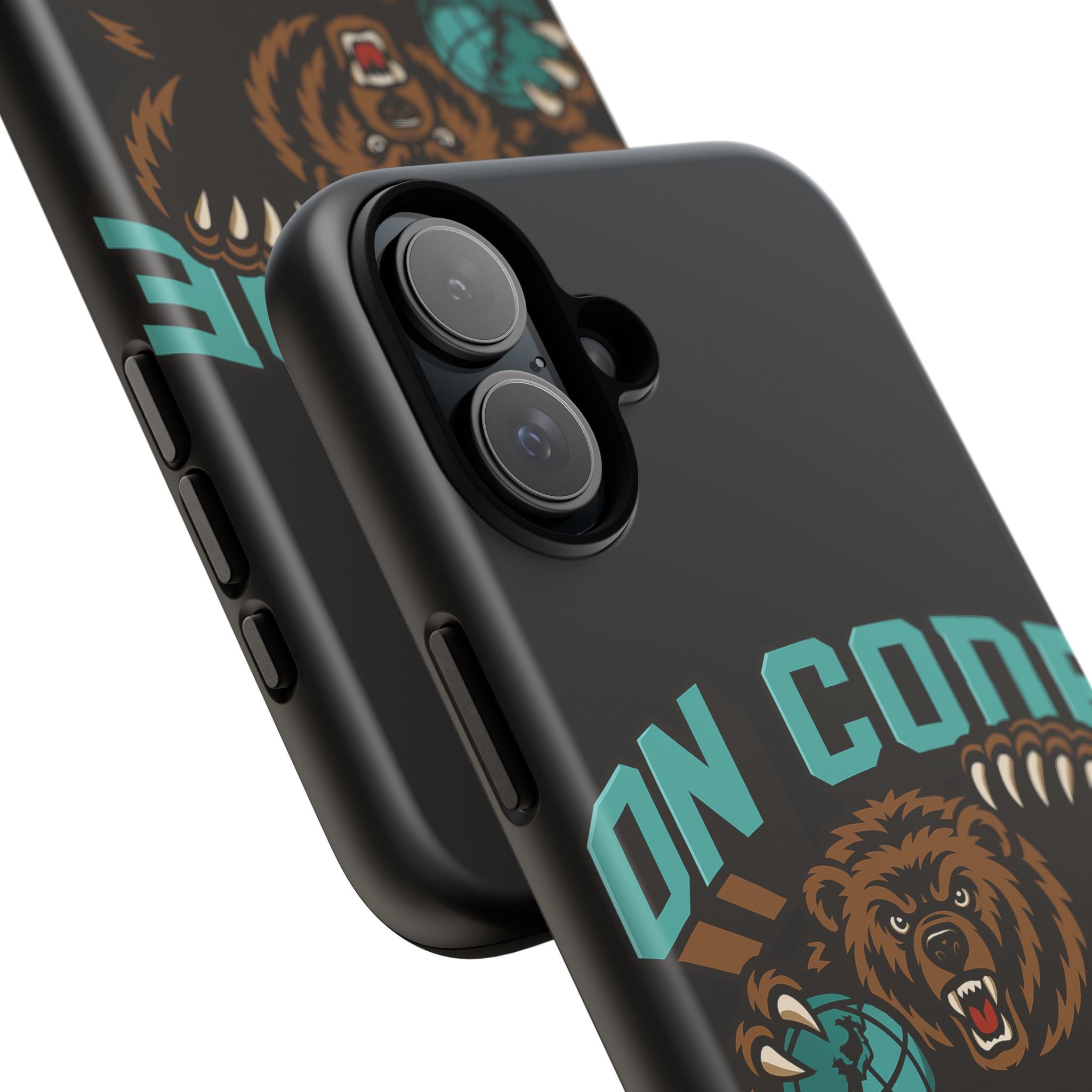 Bear Basketball Tough Phone Case — 'On Core' Protective iPhone Cover