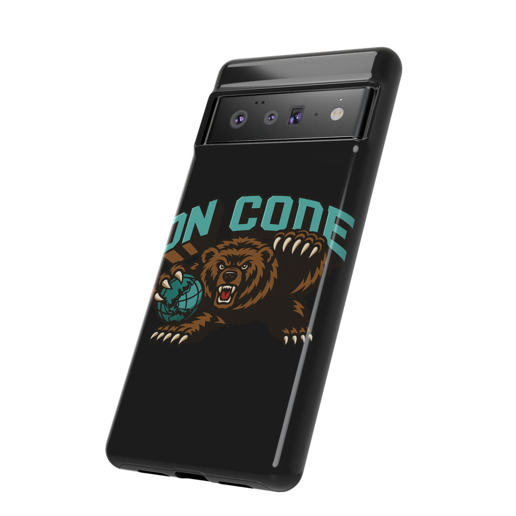 Bear Basketball Tough Phone Case — 'On Core' Protective iPhone Cover