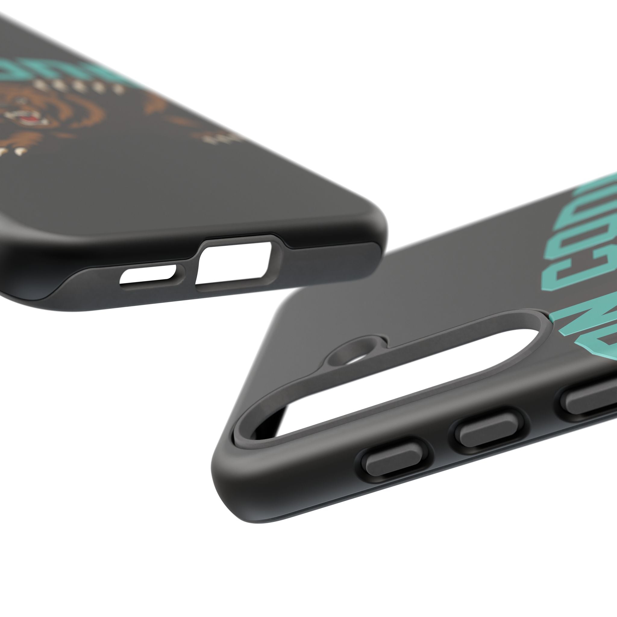 Bear Basketball Tough Phone Case — 'On Core' Protective iPhone Cover