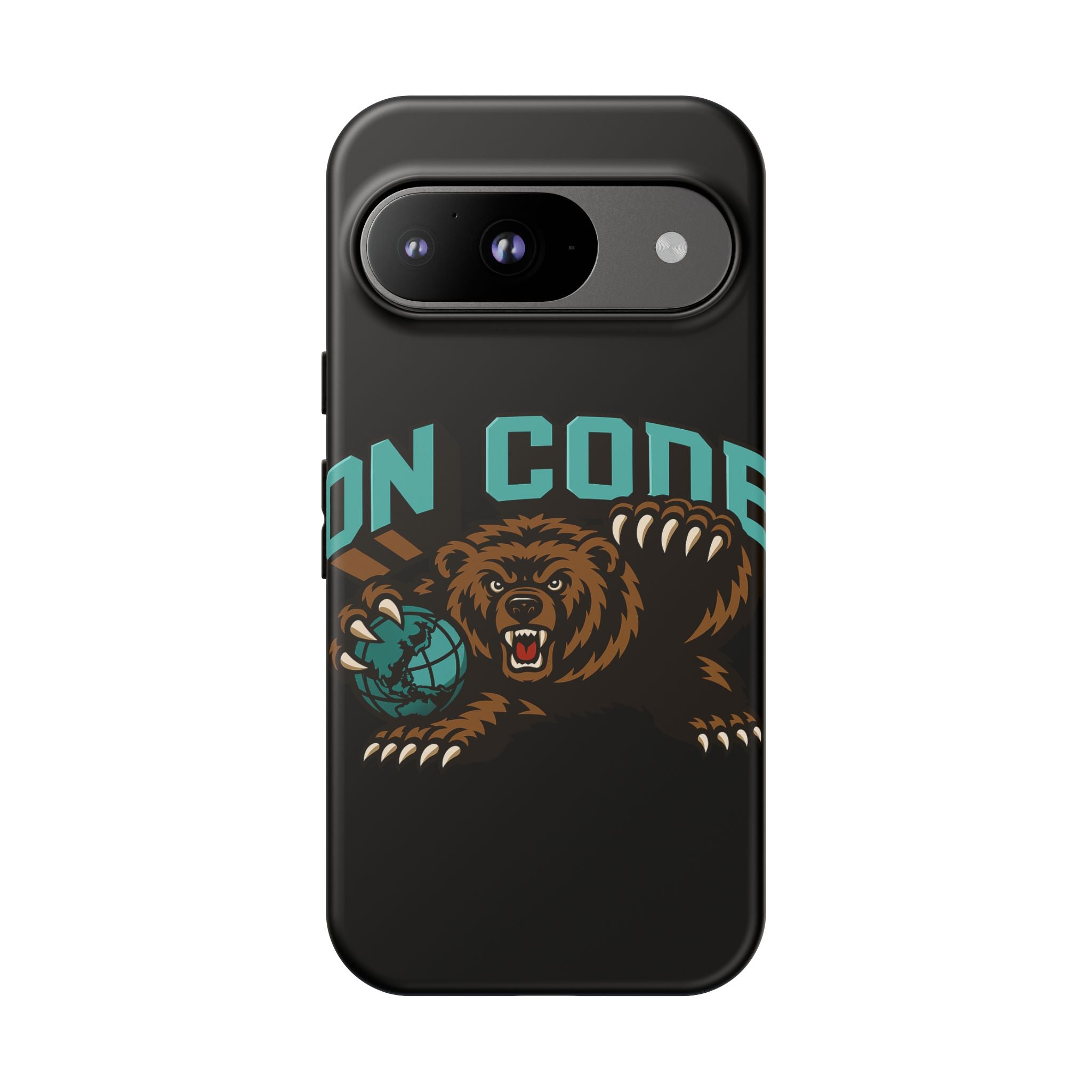 Bear Basketball Tough Phone Case — 'On Core' Protective iPhone Cover